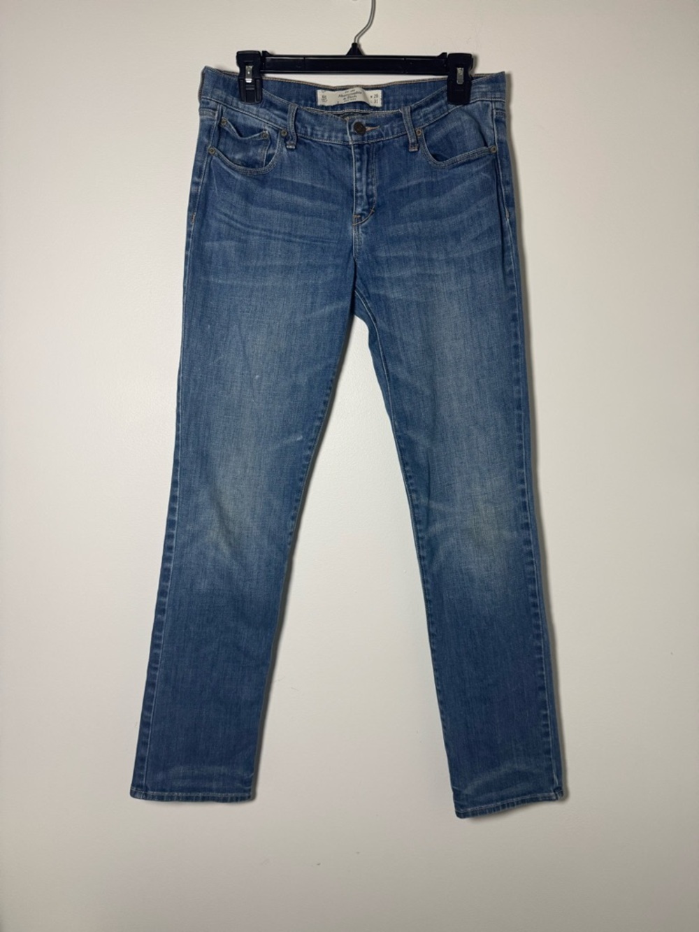 Abercrombie Erin Jeans Womens 28x31 Medium Wash Stretch Denim